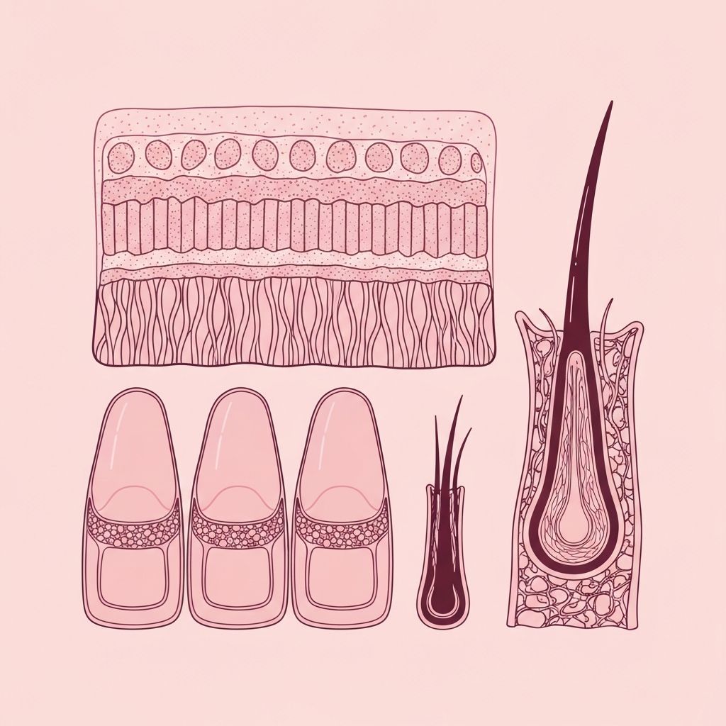 Biochemische Grundlagen von Keratin und Kollagen